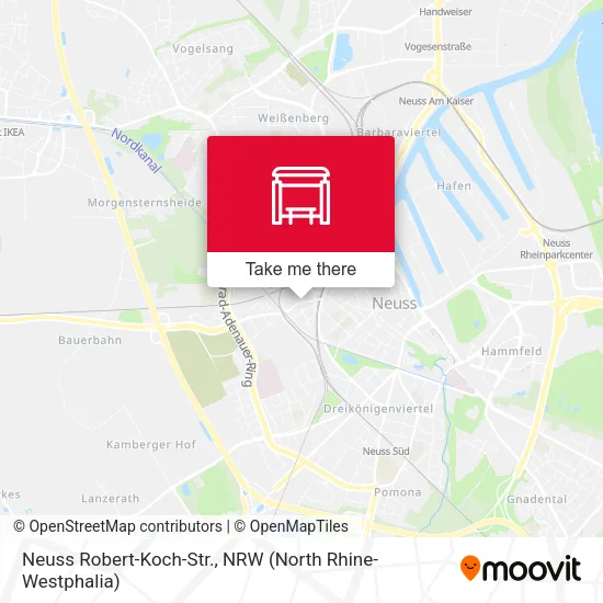 Карта Neuss Robert-Koch-Str.