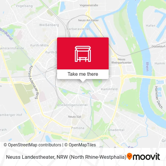 Карта Neuss Landestheater
