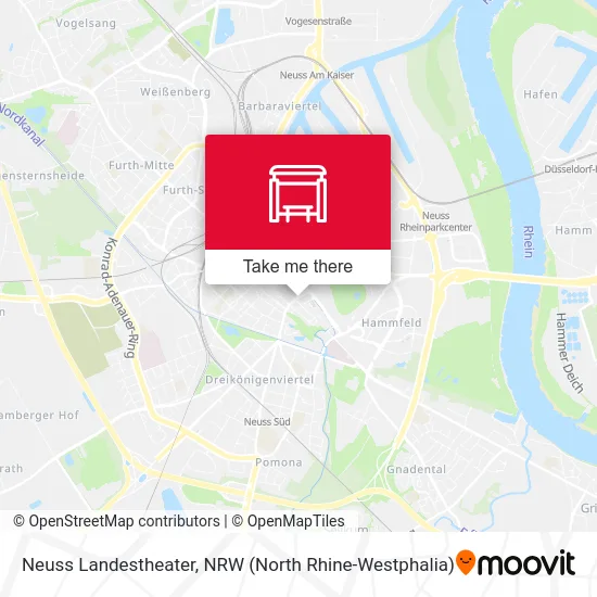 Карта Neuss Landestheater