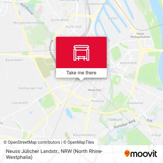 Neuss Jülicher Landstr. map