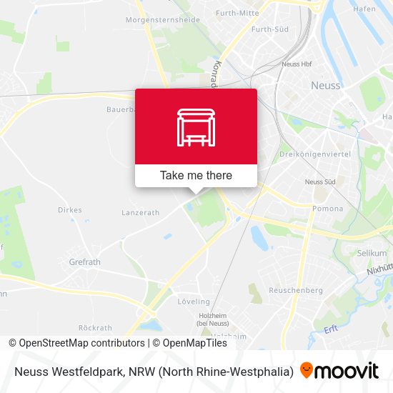 Карта Neuss Westfeldpark