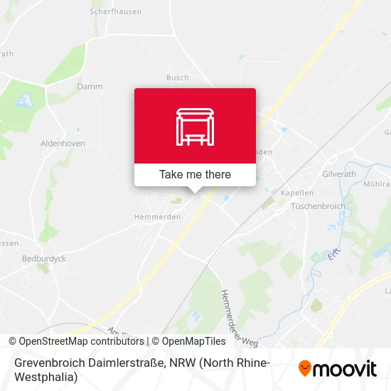 Карта Grevenbroich Daimlerstraße