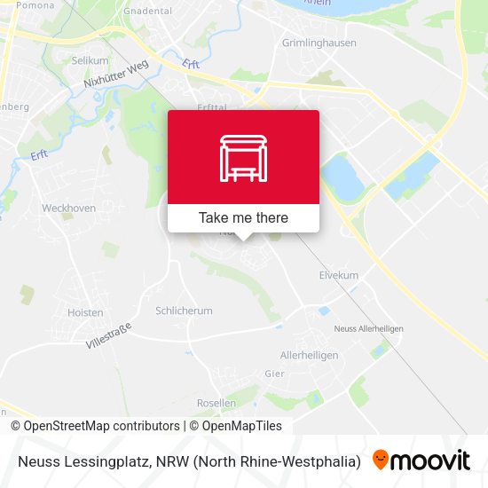 Карта Neuss Lessingplatz