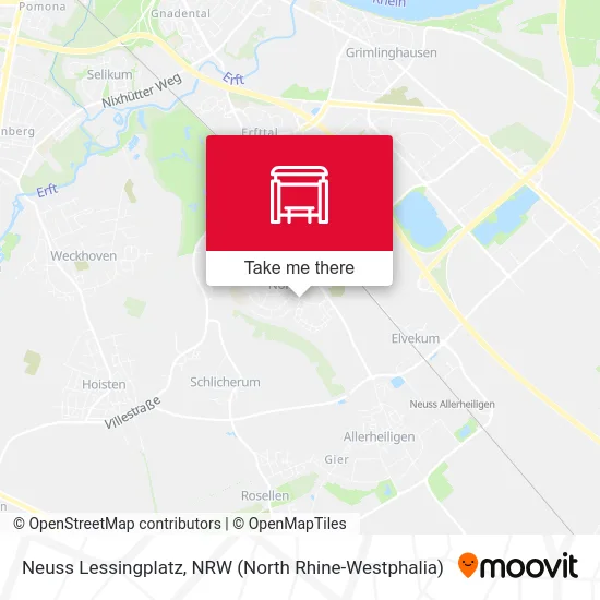 Карта Neuss Lessingplatz