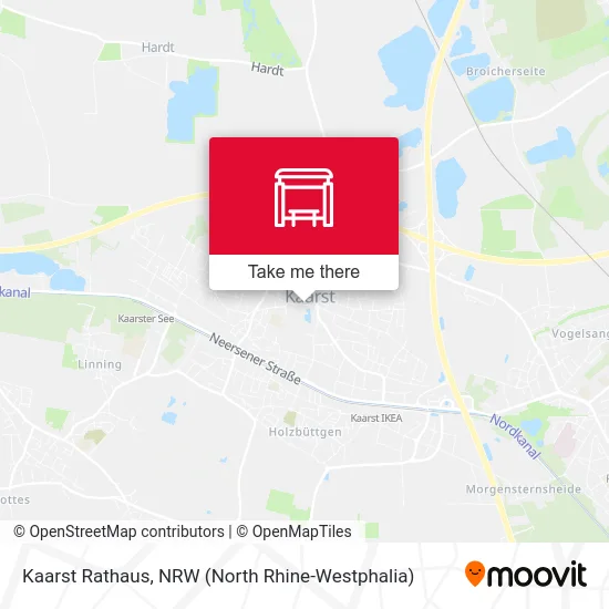 Карта Kaarst Rathaus
