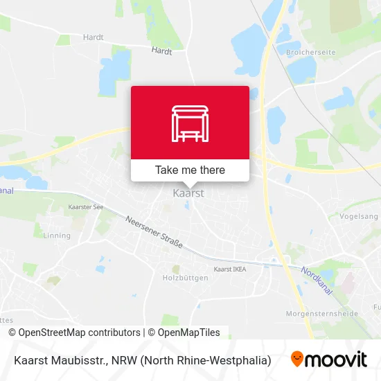 Карта Kaarst Maubisstr.