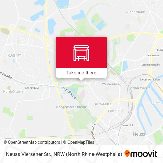 Карта Neuss Viersener Str.
