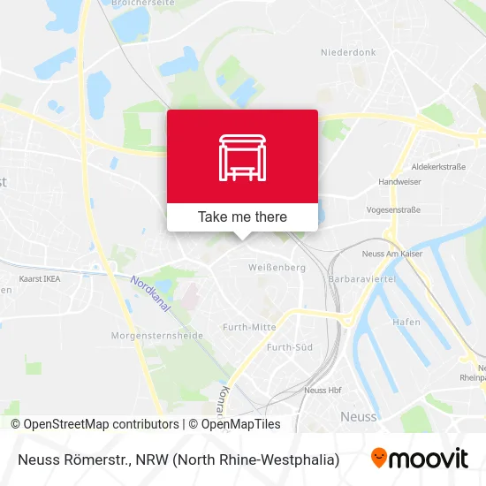 Карта Neuss Römerstr.