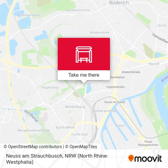 Карта Neuss am Strauchbusch