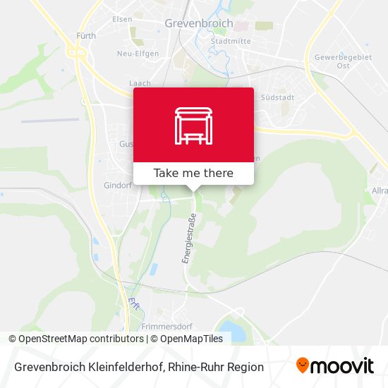 Grevenbroich Kleinfelderhof map