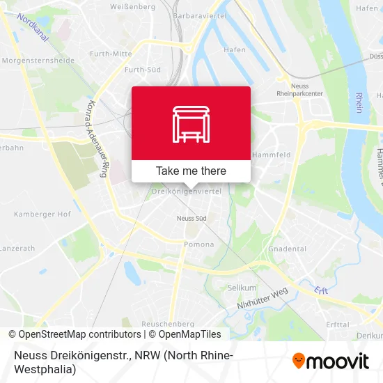 Карта Neuss Dreikönigenstr.