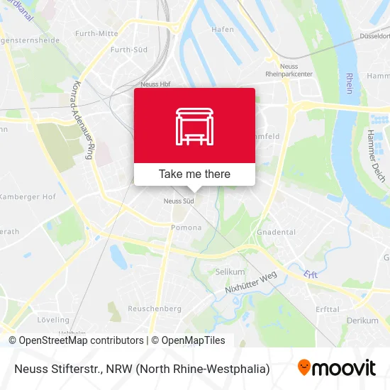Карта Neuss Stifterstr.