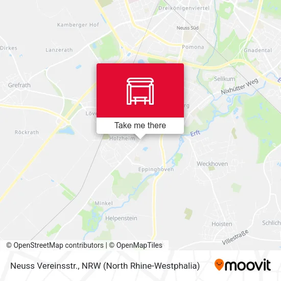 Карта Neuss Vereinsstr.