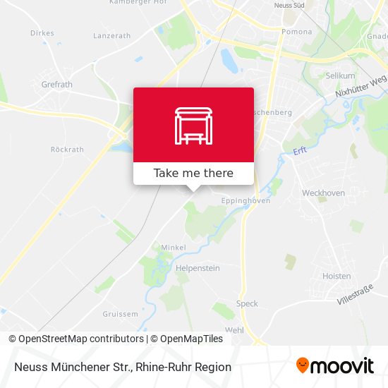 Neuss Münchener Str. map