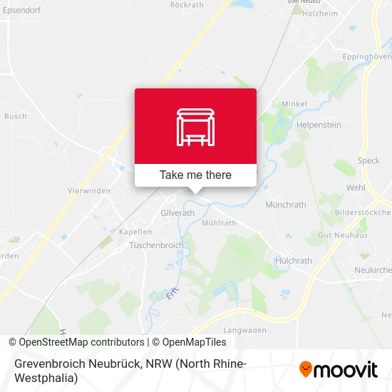 Карта Grevenbroich Neubrück