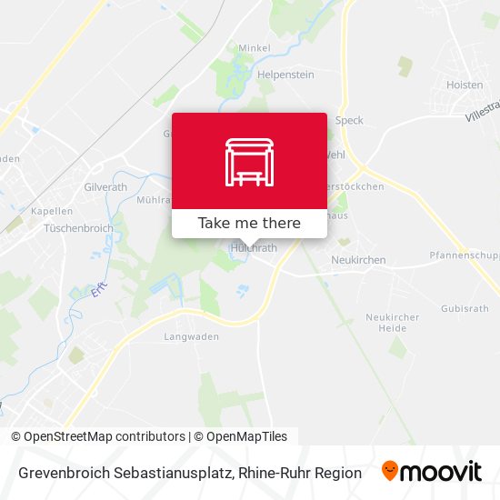 Grevenbroich Sebastianusplatz map
