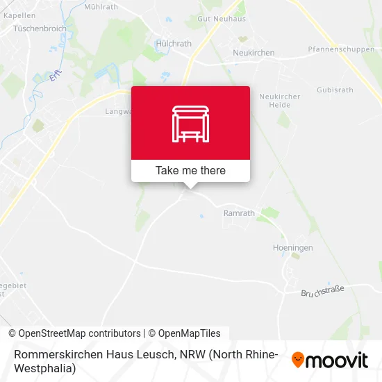 Rommerskirchen Haus Leusch map