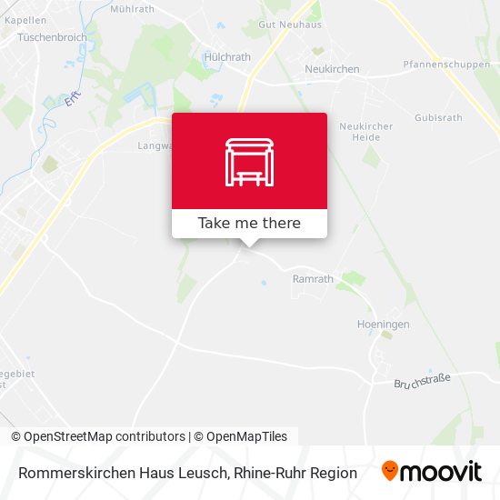 Rommerskirchen Haus Leusch map