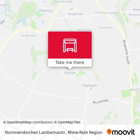 Rommerskirchen Lambertusstr. map
