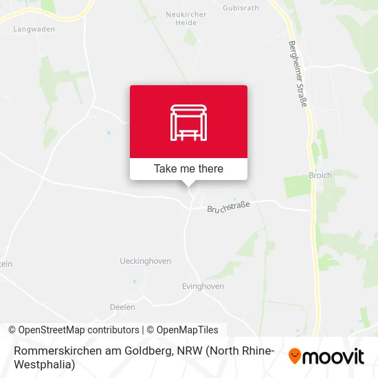 Rommerskirchen am Goldberg map