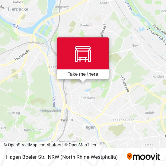 Карта Hagen Boeler Str.