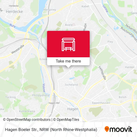 Карта Hagen Boeler Str.