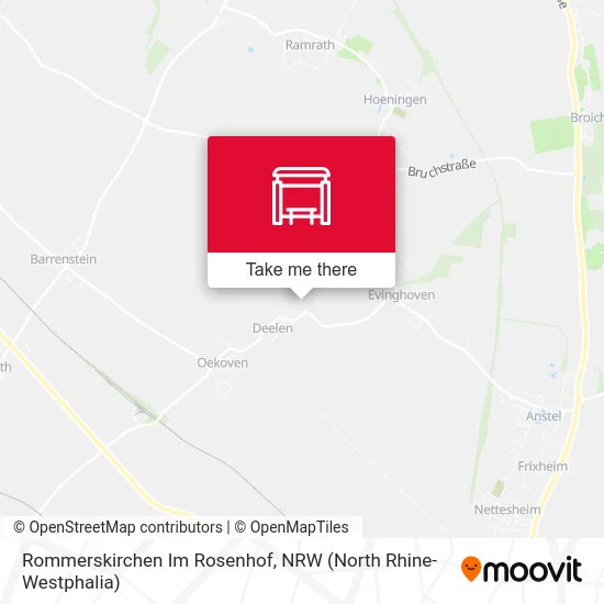 Rommerskirchen Im Rosenhof map