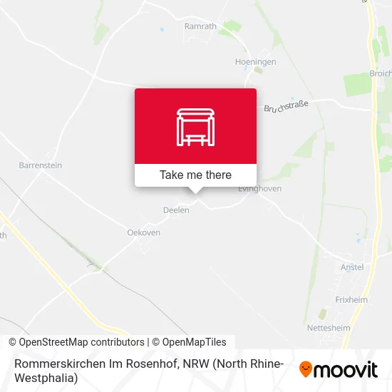 Rommerskirchen Im Rosenhof map