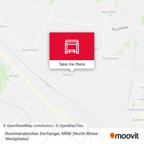 Rommerskirchen Dorfanger map