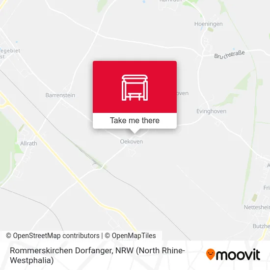 Rommerskirchen Dorfanger map