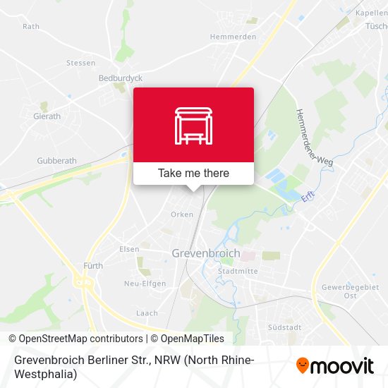 Карта Grevenbroich Berliner Str.