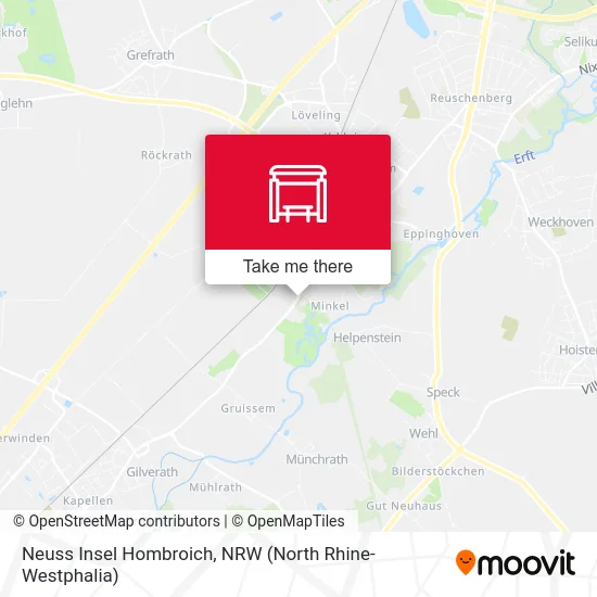 Карта Neuss Insel Hombroich