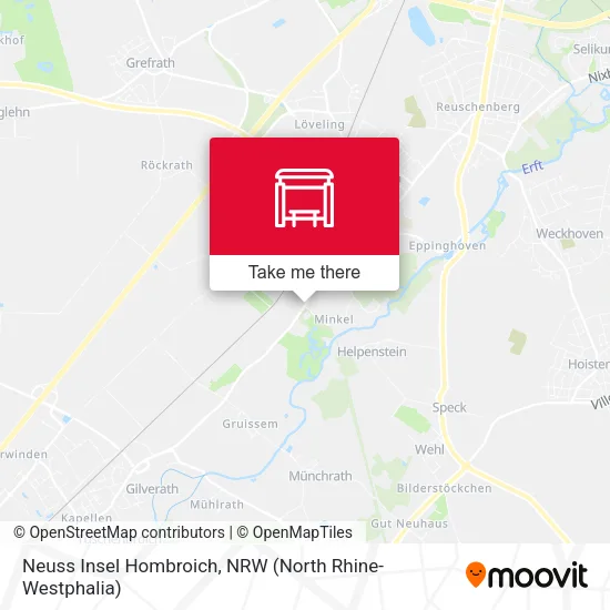 Карта Neuss Insel Hombroich