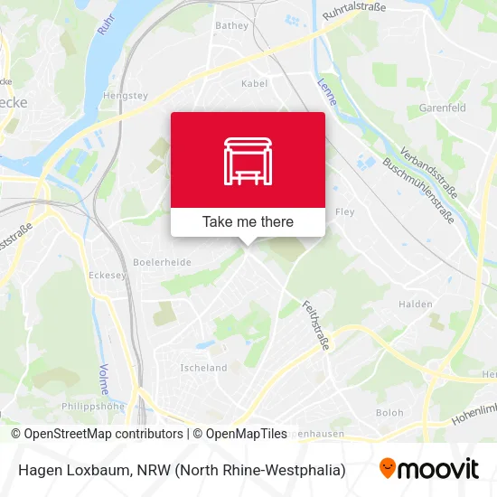 Карта Hagen Loxbaum