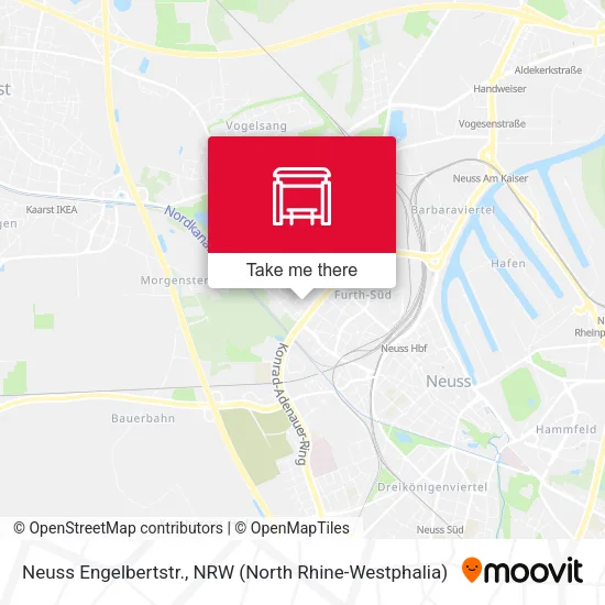 Карта Neuss Engelbertstr.