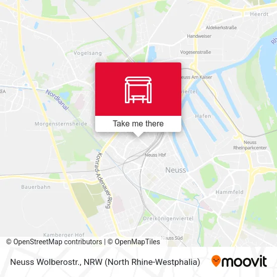 Карта Neuss Wolberostr.