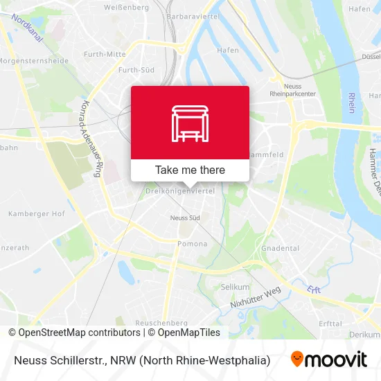 Карта Neuss Schillerstr.