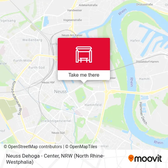 Карта Neuss Dehoga - Center