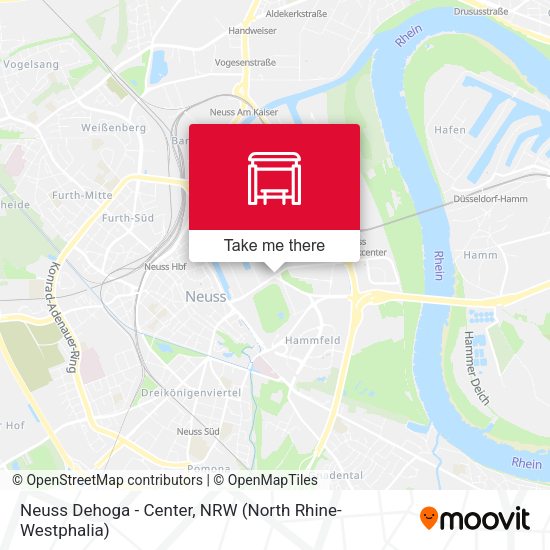 Карта Neuss Dehoga - Center