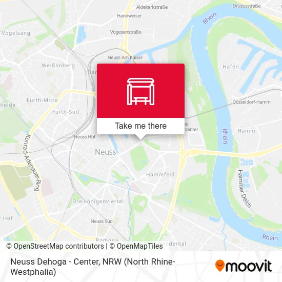 Карта Neuss Dehoga - Center