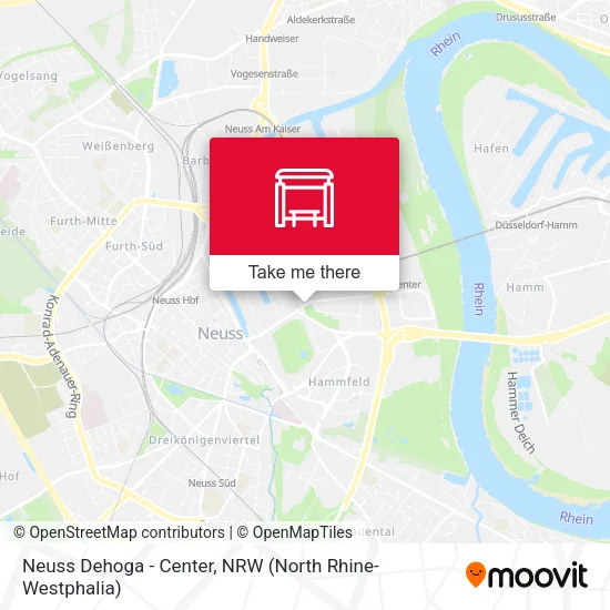Карта Neuss Dehoga - Center
