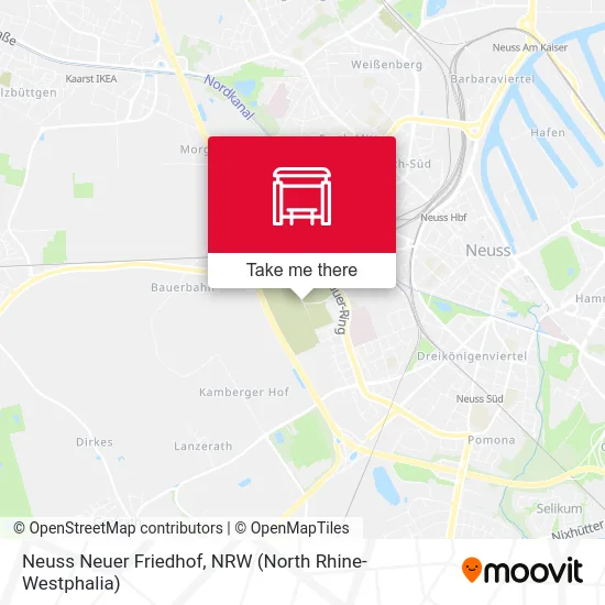 Карта Neuss Neuer Friedhof