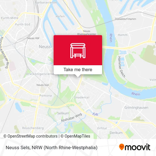 Карта Neuss Sels