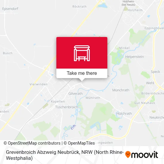 Карта Grevenbroich Abzweig Neubrück