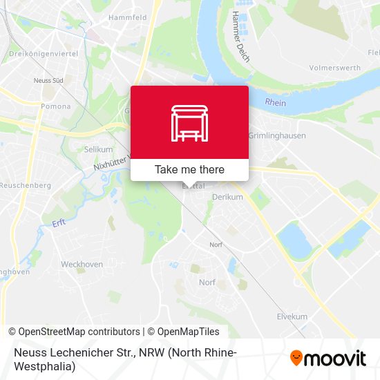 Neuss Lechenicher Str. map
