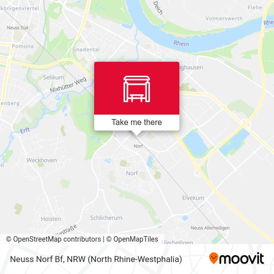Карта Neuss Norf Bf