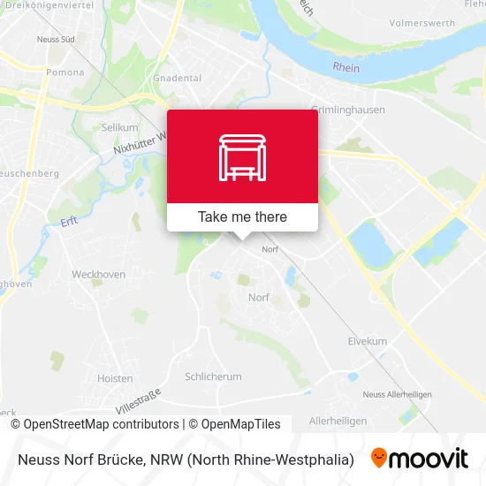 Карта Neuss Norf Brücke