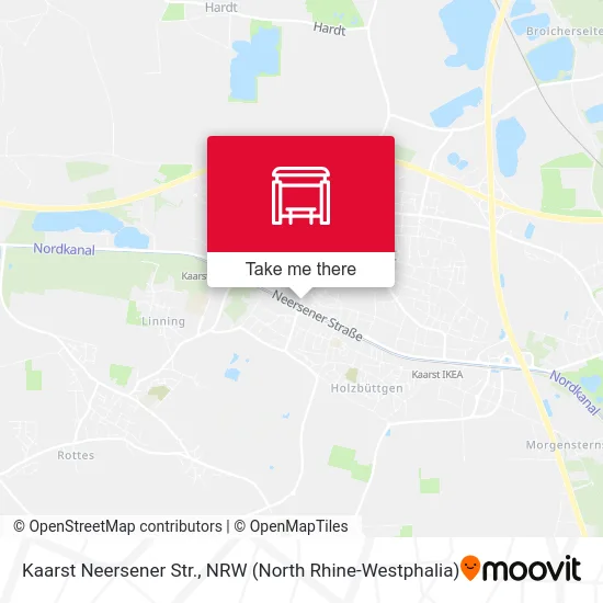 Карта Kaarst Neersener Str.