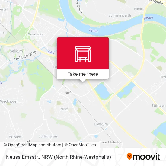 Карта Neuss Emsstr.