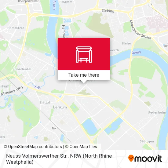 Карта Neuss Volmerswerther Str.